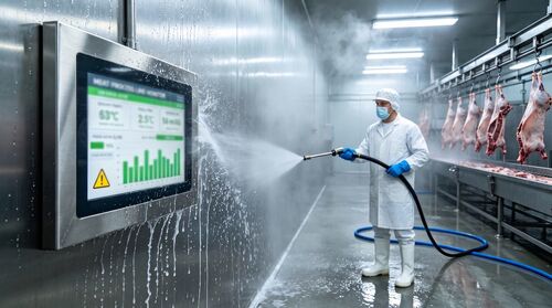 Latest company Solutions about 316 Stainless Steel All-in-One PC: The Hygienic Choice for Meat Processing