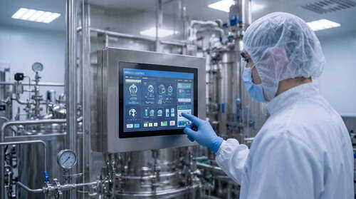 Latest company Solutions about Stainless Steel Touch Panel PCs in Cleanroom Manufacturing Systems
