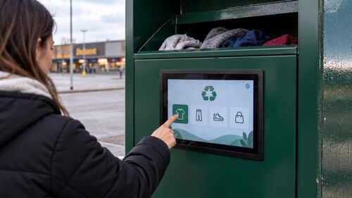 Latest company Solutions about Anti-Vandal Capacitive Touchscreen Solutions for Smart Clothes Recycling Bins