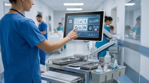 Latest company Solutions about Capacitive Touch All-in-One PCs: Hygienic Computing for Hospital Workstations
