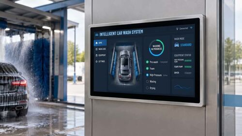 Latest company Solutions about Industrial Panel PC for Car Wash Management Systems: Reliable Touch Control in Wet, High-Pressure Environments