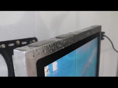 Stainless steel industrial capacitive touch all in one pc