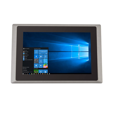 Good price Black / Silver Touchscreen Industrial Computer Panel PC Aluminum Alloy  16GB online