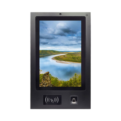 Good price 21.5 Inch Embedded Touch Panel PC With NFC Fingerprint Recognition Camera And Microphone online