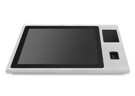Front IP65 Industrial Touch Panel PC With Fingerprint , RFID Reader And Camera