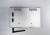 Silver Panel Mount Windows Embedded Touch Screen Panel PC 2 RS232 Interface