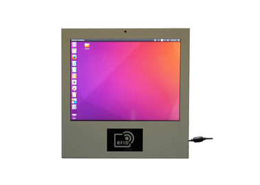 Good price 15 Inch Touch Screen Computer White Color Metal Case RFID With Camera Bluetooth online