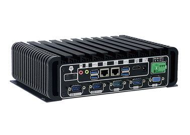 I3-6100u CPU Industrial Mini PC 6 COM 2 Gigabit Lan For Factory Automation