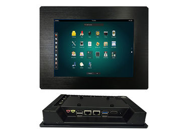 Good price 8 Inch Embedded Touch Panel PC Aluminum Alloy Material Linux OS And 5 COM RS232 online