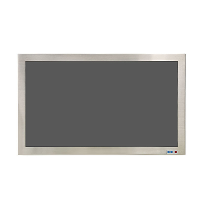 Good price 24 Inch Full IP65 Industrial Stainless Steel Monitor 1000nits Anti-Glare Optical Bonding online