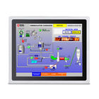 Industrial 17 Inch Embedded Touch Panel PC Front IP65 Waterproof Silver Color
