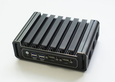 Fanless Industrial Mini PC Box PC I5-6200U Processor 4GB DDR4 64GB SSD 2 LAN Port