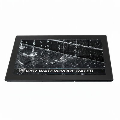 Good price 21.5 Inch Industrial Full IP65 Waterproof Capacitive Touch Panel PC with Intel J1900 Quad-Core Processor online