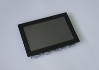 Wide View Angle Resistive Touch Monitor 13.3 Inch Aluminium Alloy With Dimmer