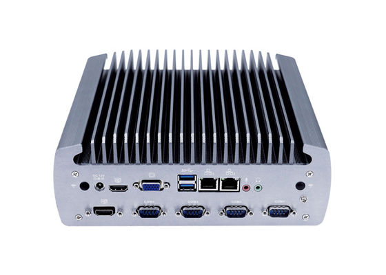 Good price 20W Dual HDMI VGA Fanless Desktop Mini Pc Intel Core i7 8700T online
