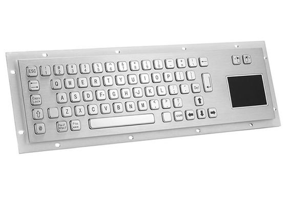 Good price PS2 5VDC SS304 Industrial Metal Keyboard Rack Mount With Touchpad online