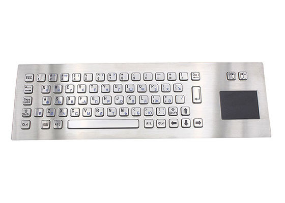 Good price IP65 Waterproof PS2 67 Keys Metallic Trackpad Keypad online