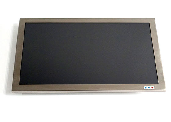 Good price 45W SUS316 Enclosure Rugged Monitor 1000nits 5 Wires Resistive Touch Screen online