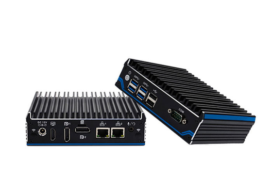 Good price CCC 4096x2160 Fanless Mini Pc Intel J4125 NUC Industrial Mini Computer online