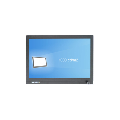 Good price Light Sensor Dimmer High Brightness LCD Monitor IP65 With 2mm Tempered Glass online