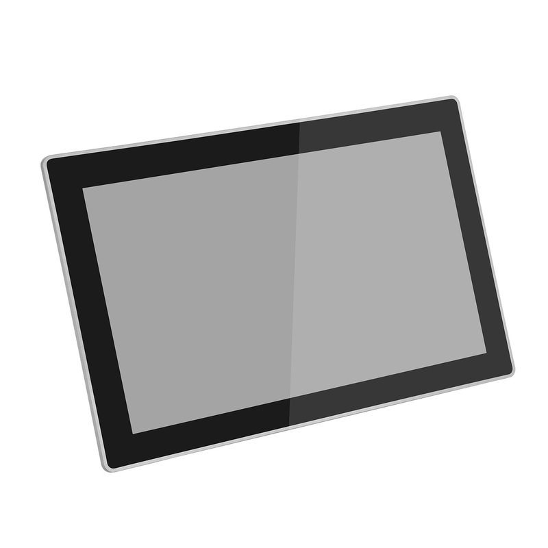 15.6 Inch Capacitive Touch Panel PC 300nits 8GB Memory With USB RS232 Port