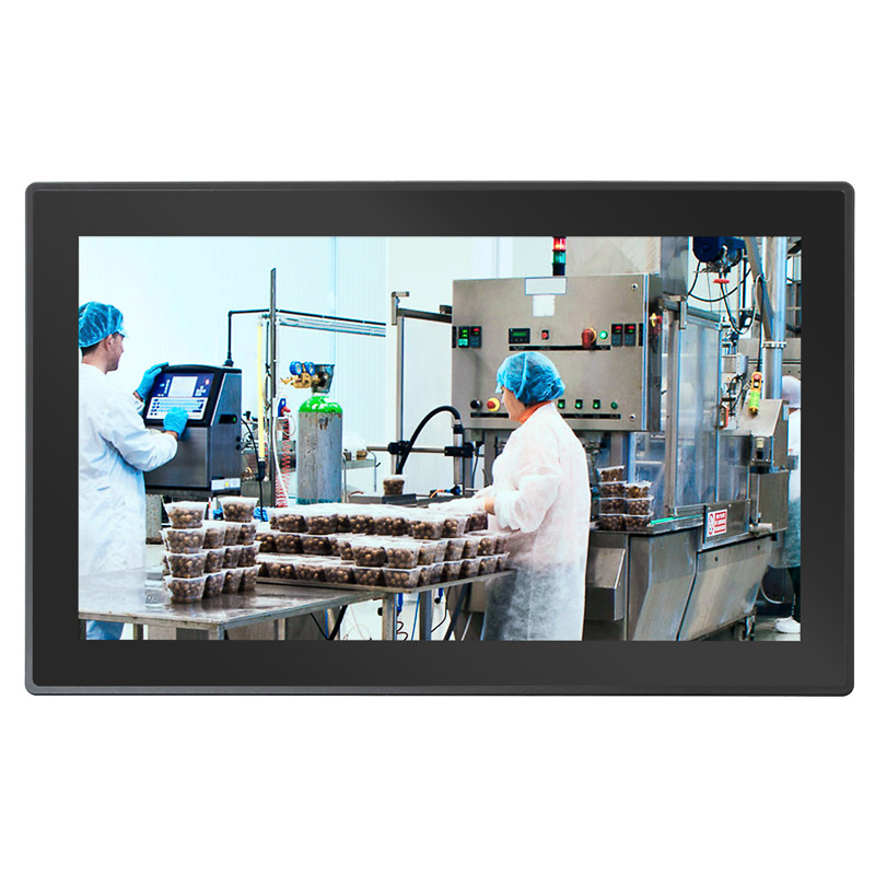 21.5 Inch Industrial Panel PC Fanless IP65 Waterproof 5 Wire Resistive Touch Screen