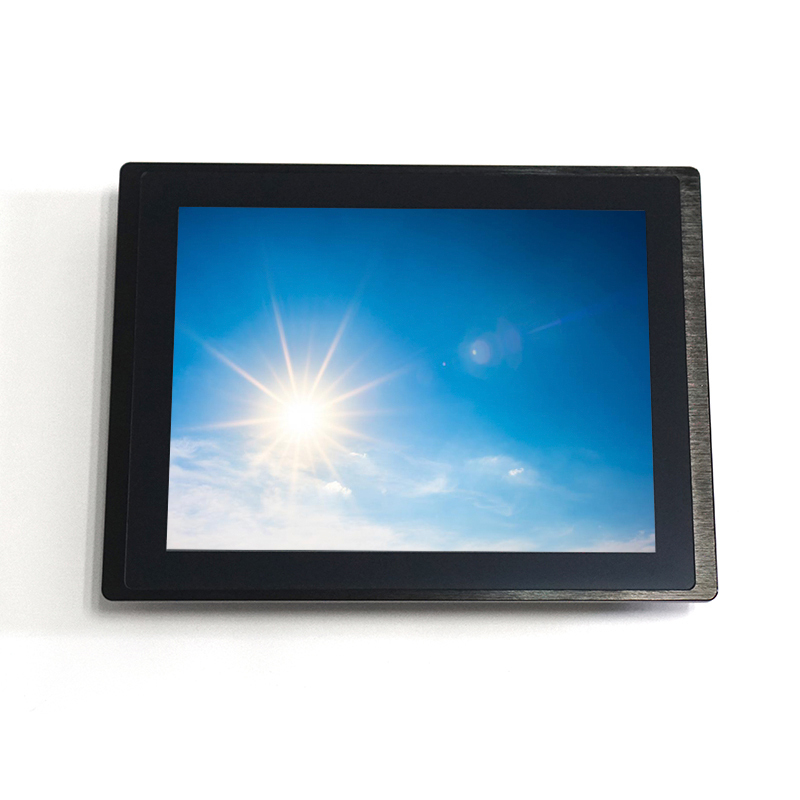 USB Interface Resistive Touch Monitor 2mm Touch Accuracy High Contrast Ratio