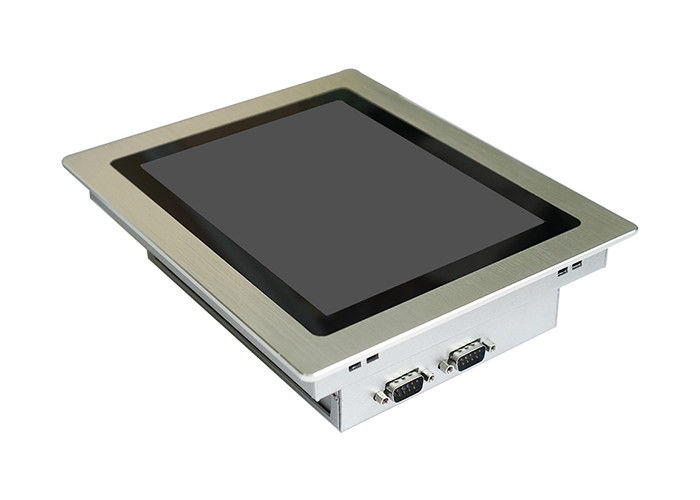 Aluminium Alloy Fanless Industrial Touch Panel PC 8 Inch J1900 CPU Noiseless Design