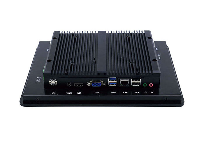 Embedded Industrial PC / Fanless Industrial Computer 10.4 Inch With Heat Sink