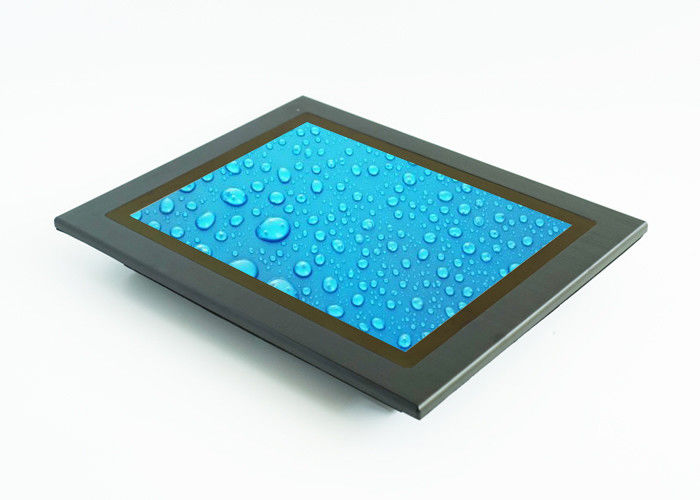 Waterproof Capacitive Touch Screen Monitor 1000 Nits Brightness 70°C High Temp Withstand