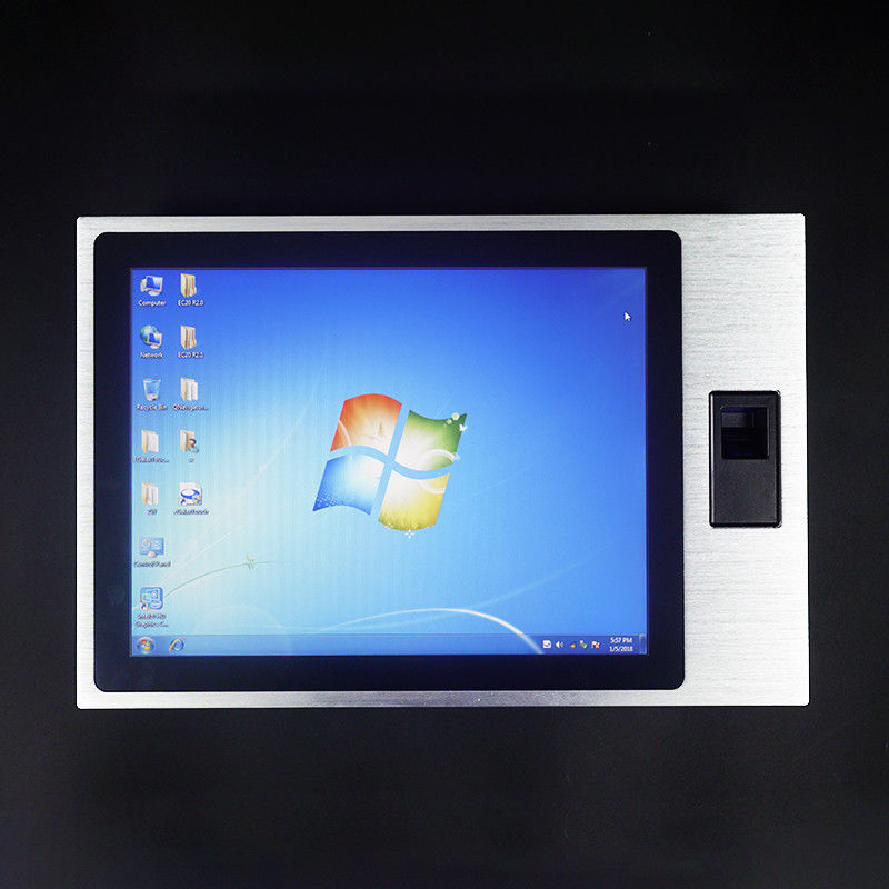Fingerprint 4G Industrial Touch Panel PC 15 Inch Built - In 8000mah Battery