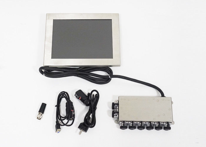 15 Inch Stainless Steel Panel PC A Breakout Box Connect Full IP65 Waterproof