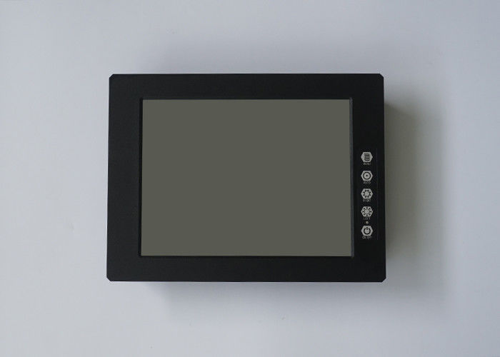 10.4 Inch 1000 Nits Resistive Touch Monitor 1024*768 With Sealed I/O Cable Set