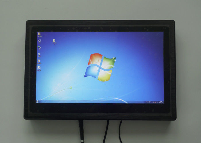 15.6 Inch Sunlight Readable LCD Industrial Monitor With Dimmer Switch Via 10m Cable
