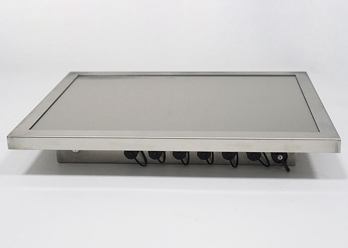 Ip67 Sealed Stainless Steel Panel PC 17'' High Precision Resistive Touch Screen