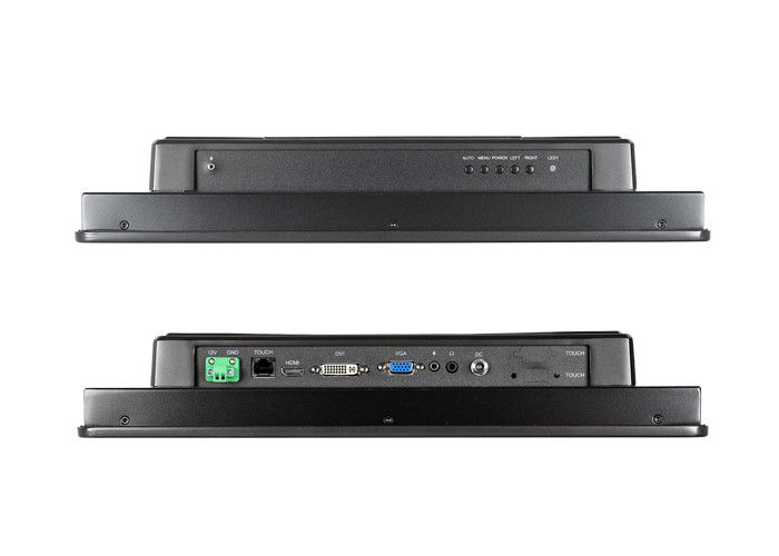 DC12V VGA 300cd/m2 Capacitive Touch Monitor 17in Waterproof LCD Display Monitor