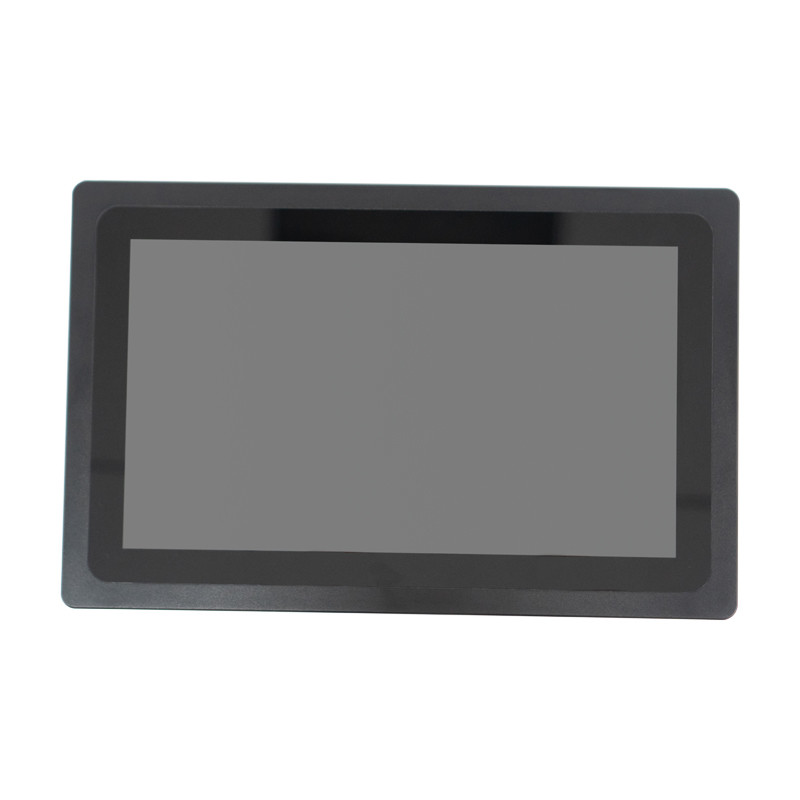 Metal Computer Interface Panel Aluminum Alloy Fanless Industrial Touch Panel PC Dual Lan 6 USB Embedded PC