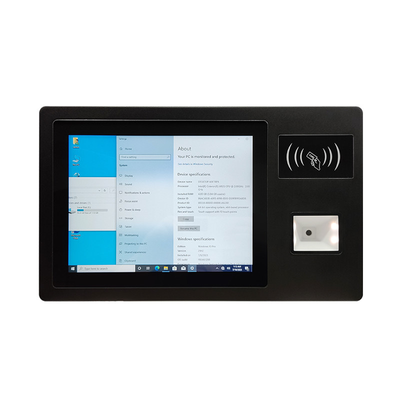 10.4 Inch Capacitive Touch Display Celeron J4125 Processor 4GB 128GB ...
