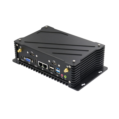 Low Power Fanless Industrial Mini PC 6 RS232 Remote Control Desktop Mini PC
