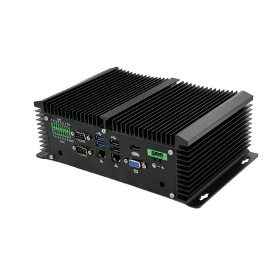 Good price Full Metal Case Industrial Mini PC Windows 10 Pro Fanless Desktop Computer HDMI VGA Ports online