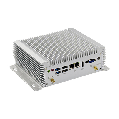 12V Industrial Box PC X86 Embedded Computer Mini PC 6 COM 8 USB With RS232 RS485 RS422