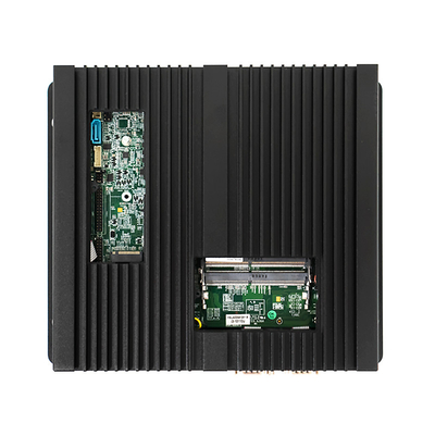 Portable Industrial Mini Computer Aluminum Alloy Shell Fanless Embedded Mini PC