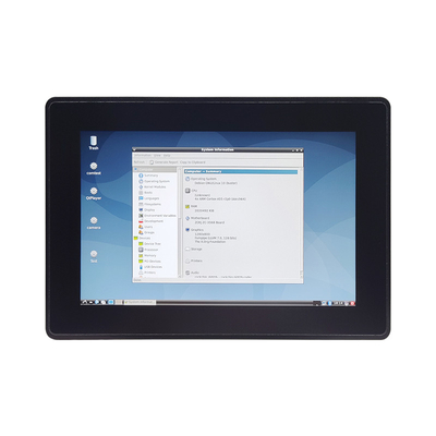 Good price 128GB SSD Embedded Touch Panel Computer with 4GB Memory Front IP65 Waterproof DC 12V Power Supply online