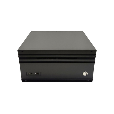 Good price 3.6kg Intel Core i5 7360U Industrial Desktop Mini PC with GT1030 GPU 8G RAM and 128GB SSD online