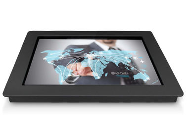 Good price Black Infrared Touch Screen Monitor 400 Nits Brightness Wide Viewing Angle online