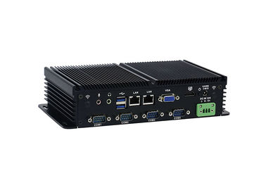 Good price Fanless Industrial Mini PC Aluminum Alloy Die Casting Material 32G SSD Hard Disk online