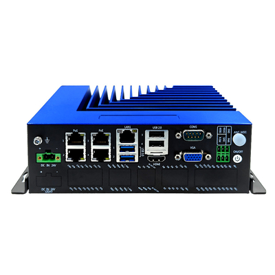 Good price Intel N95/N305 Industrial Mini PC With Optional IO And 4* POE For Visual Inspection online