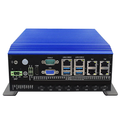 Good price Visual Inspection Industrial Mini PC with Intel Core i7-8700 CPU and 2* Intel I225 Network online