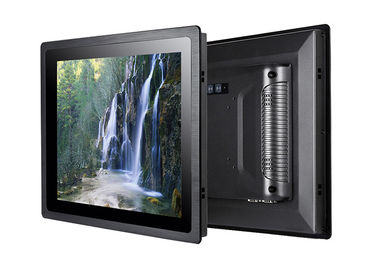 12 Inch 3MM Thin Bezel Panel Mount Touch Screen PC 90% Luminousness For Kiosk