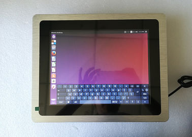 Good price Thin Bezel Capcitive Touch Embedded Touch Panel PC Runs Ubuntu 16.04 System online